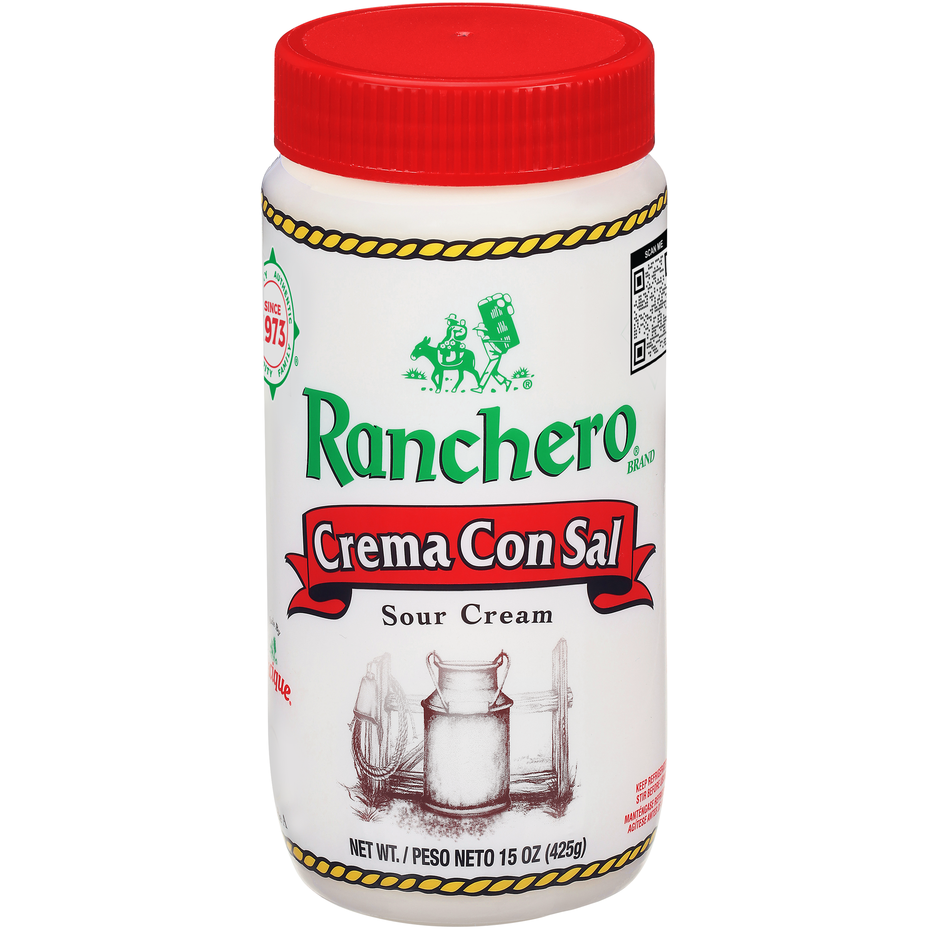 Ranchero® Crema Con Sal