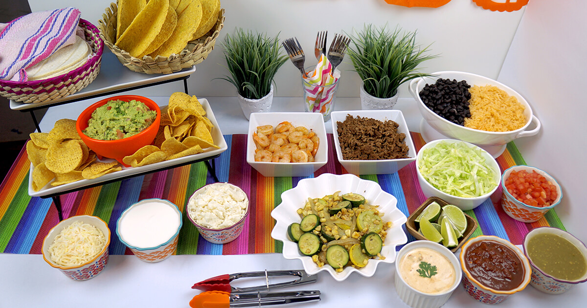 Make An Easy Taco Bar Cacique Inc 